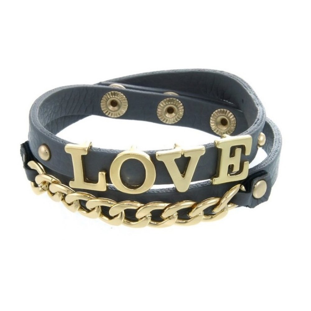 love letter wrap bracelet